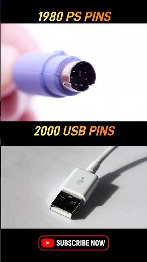 🔥 PS/PS2 VS USB CONNECTORS🔥 #shorts #shortsfeed #viralshorts #pc #computer