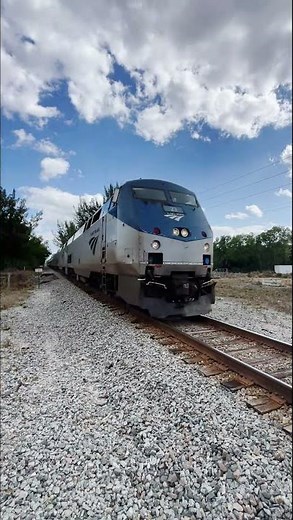 WIcked Fast Amtrak Floridian Doing 79MPH