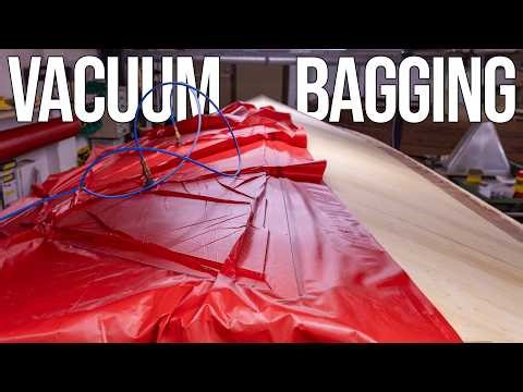 Vacuum Bagging Wooden Boat Planking | Building Temptress Ep43
