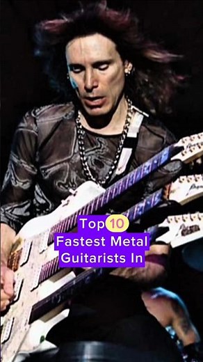 Top 10 Fastest Metal Guitarists in the World #metalguitarist #musichistory #shorts