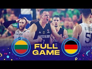 Lithuania v Germany | Full Basketball Game | FIBA EuroBasket 2022