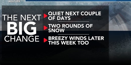 Snow and mixed precipitation arrive later this week