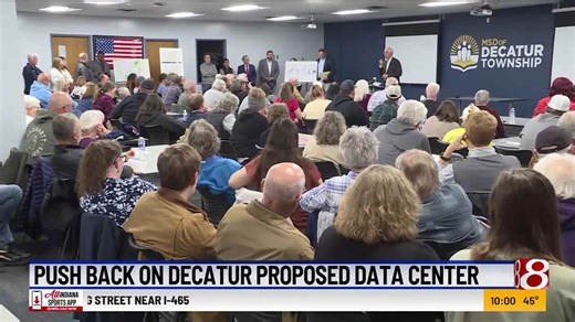 Pushback on proposed Decatur Township data center in Indianapolis