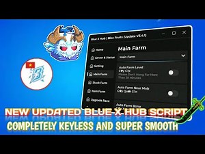 🔥 NEW BLUEX HUB SCRIPT SHOWCASE | AUTO FARM, AUTO RAID, AUTO MASTERY & MORE | NO KEY, NO BAN 🔥