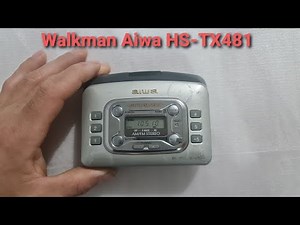 Walkman Aiwa HS-TX481 Nostálgico