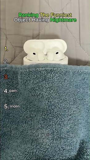 Ranking The Funniest Object Having A Nightmare