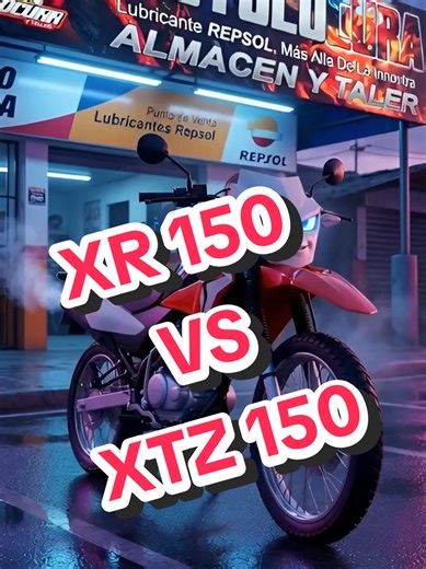 XR 150 vs XTZ 150: ¿Cuál es mejor?