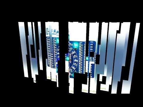 SMD NE555 CD4017 Rotating Flashing LED Components Soldering Practice Board Skill Electronic Circuit