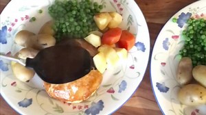 1.2K views · 60 reactions | Weather has turned cold again. So pleased to be enjoying the advantages of double glazing 不 Recipe link : nancybirtwhistle.co.uk/recipes/cow-pie-for-one/ #comfortfood | Nancy Birtwhistle | Facebook
