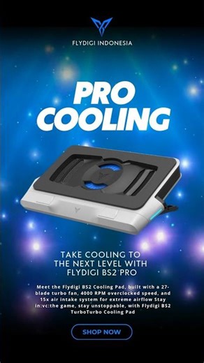 PRO COOLING FLYDIGI BS2 PRO LAPTOP COOLER
