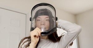 Watch Bionic Face Shield with Clear Polycarbonate Visor on Amazon Live