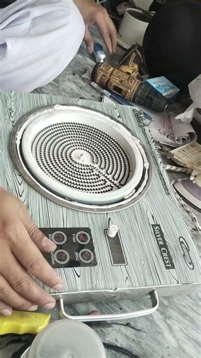 How to Fix infrared stove glass #electronicsrepair #automobile