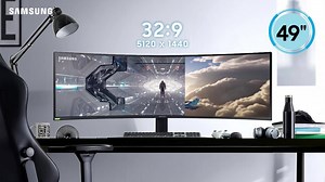 【#入螢入格 |Odyssey G9 曲面電競顯示器|工作＋娛樂 2in1】 喺危機四伏嘅電競戰鬥路上，我係你最好嘅夥伴🏃 同樣於繁忙急速嘅工作節奏中，我亦都係你嘅最佳助手！💪 🖥️Samsung #OdysseyG9 曲面電競顯示器具備49吋嘅超闊屏幕，以 1000R 曲面設計，最貼近眼睛視覺弧度，唔單止畀你絕對沉醉式視覺體驗，令你彷彿置身於遊戲世界入面。而且 32:9 顯示比例 （等同 2 隻 WQHD 27" MON 並排的視野）輕鬆地將畫面分割成不同資訊區域，大幅度提升工作效率！💼 👀 而且我已經獲得國際權威機構頒發嘅眼部舒適認證，即使長時間對住個Mon，都可以減少眼睛疲勞！ 了解更多: https://bit.ly/2KimCgc #BePartOfYourLife #SamsungGamingMonitor #Samsung曲面電競顯示器 #OdysseyG9 #1000R曲面電競顯示器 #沉浸式遊戲體驗 #打機 #電競 #mon #EasySettingBox #簡易分割螢幕視窗 | Samsung