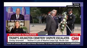 220K views · 10K reactions | Kamala Harris tried to turn President Trump's visit to Arlington Cemetary into a "scandal." Instead, the Gold Star families are rushing to Trump's defense and exposing the truth. | Bongino Inc | Facebook