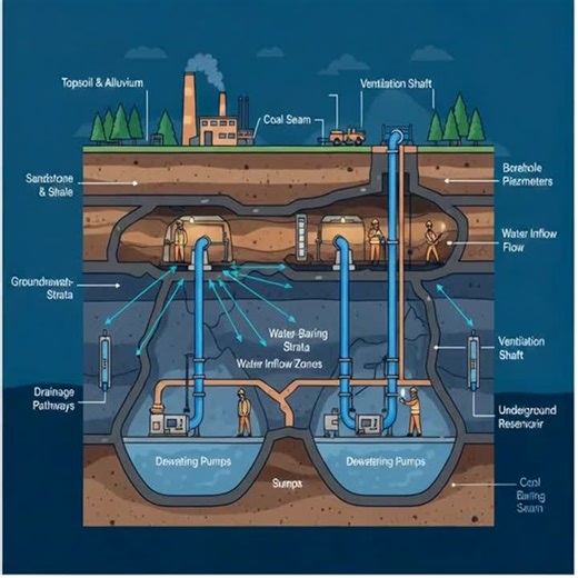 Hydrology in Underground Mining: Why It Matters for Safety and Sustainability | Dhiraj Kumar Rajak posted on the topic | LinkedIn