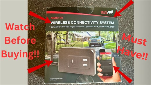 Watch Review - Mighty Mule MMS100 100 Wireless Connectivity System on Amazon Live