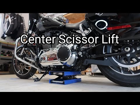 Center Scissor Lift for My Harley Davidson