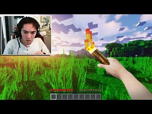 I used a REALISTIC Minecraft mod to troll this Streamer...