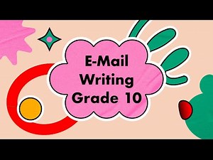 E-mail Writing -Grade 10th