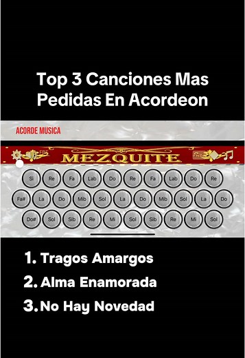 Top 3 Popular Accordion Songs in Mexican Music