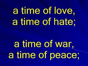 Turn Turn Turn karaoke