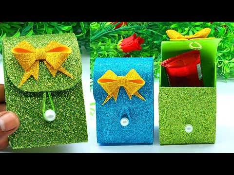 How to Make Gift Box | Easy Paper Chocolate Gift Box DIY