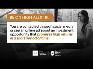Fraud Alert: Quick High Return Schemes