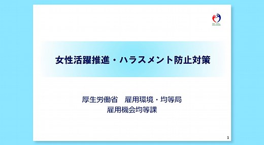 令和2年6月1日施行「女性活躍推進・ハラスメント防止対策」について解説しています。