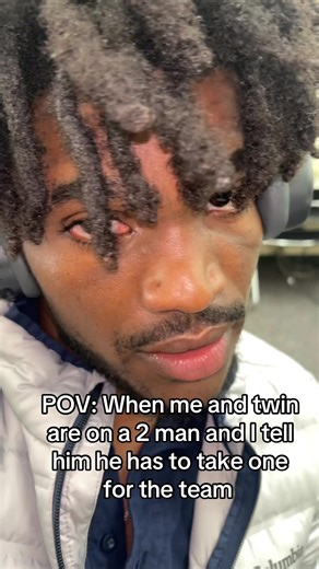 Taking One for the Team: A Twin POV Moment