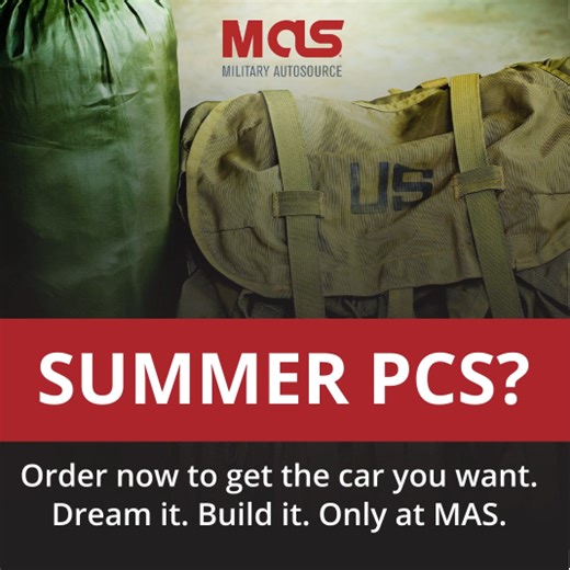 Military AutoSource offers a car-buying program built for you with exclusive military benefits available only while serving overseas. So, PCS with one less worry. Custom build your dream car directly from the factory. We’ll build and deliver it where and when you need it once you PCS. Order Now for stateside delivery: https://bit.ly/3tGlN7O #PCS #militarylife #militarycars #militaryautosource #MAS | Military AutoSource Camp Bondsteel