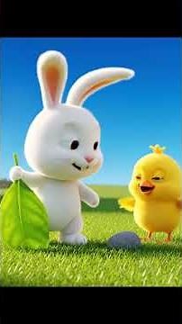 💛 The Beginning of Bunny & Chick 🌈🐰🐥 | Heartwarming 3D Animated Short ✨🎬#3danimation #fun #cartoon