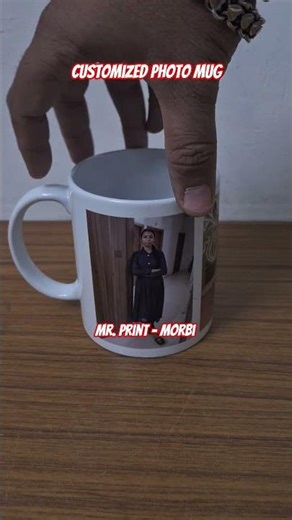 Customized Photo Mug with Name & Logo | Personalized Mug India | Mr Print Morbi