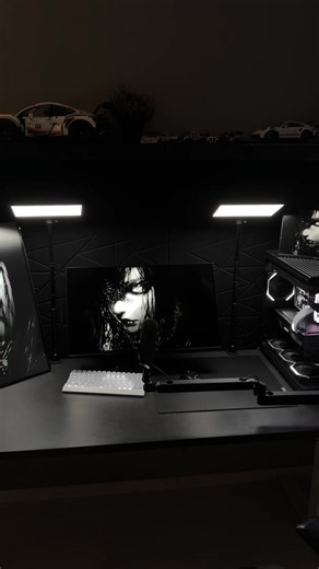 Black Gaming Setup Ideas — Minimal Black PC & Desk Setup