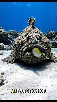 The Stonefish ( One of the most venomous fish in the ocean )