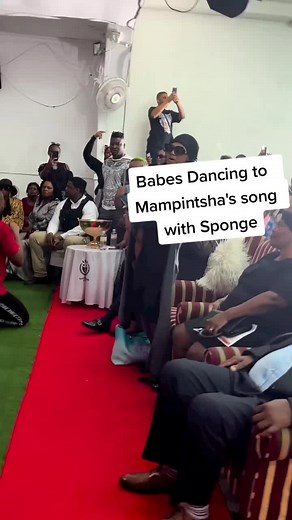 Babes Wodumo Dancing at Mampintsha's Funeral with Sponge