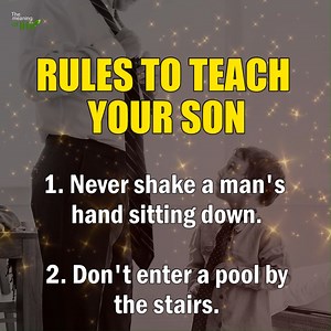 402K views · 4.4K reactions | Rules to teach your son | The meaning of life | Facebook