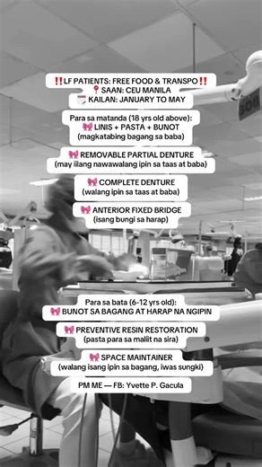 Free Dental Services at CEU Manila for All Ages