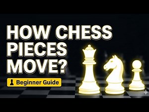 How Chess Pieces Move | Complete Beginner’s Guide in 8 Minutes ♟️