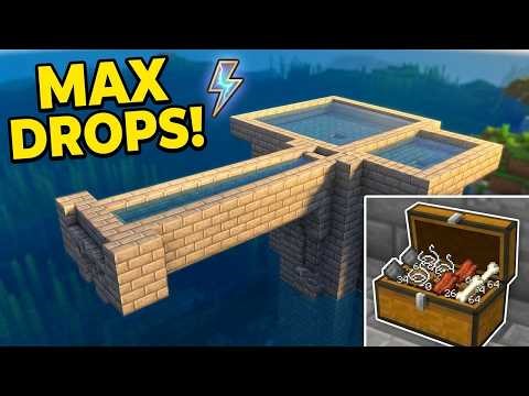 fastest way to build a mob grinder in minecraft