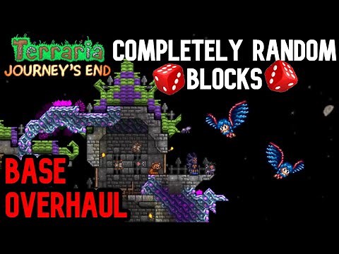 Terraria with Random Block Types: Lunar Base Overhaul