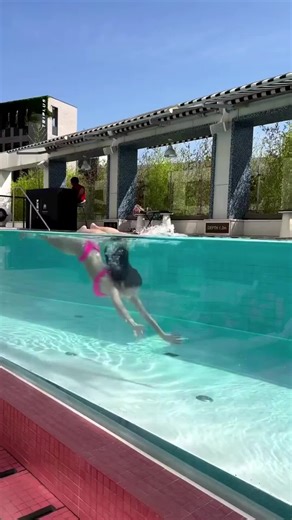 Dive into clarity. Where architecture meets water. Under the perfect sky, every movement becomes art — and every detail reflects precision engineering. Our completed acrylic swimming pool delivers unmatched transparency, strength, and beauty. Swim inside the view. Live inside the design.