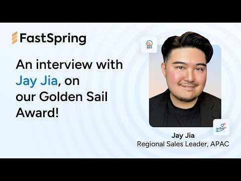 FastSpring Wins the Golden Sail Outstanding Ecosystem Service Award | APAC Growth Partner
