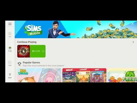 Played Fortune Words to get SIMCash Daily for SIMS Mobile