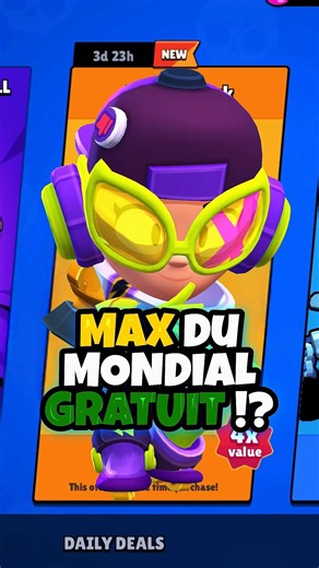 Je VOUS OFFRE MAX du MONDIAL sur BRAWL STARS ! 🗺️