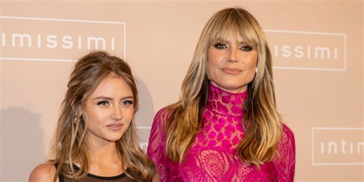 De dochter van Heidi Klum, Leni Klum, droeg een wel héél spicy Halloween-outfit