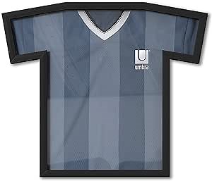 Umbra T-Frame, Unique T-Shirt Display Case to Showcase Adult Sized T-Shirts (Small to Large), Black