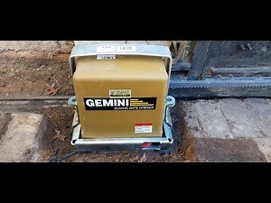 Gemini 142 Slider gate motor installation in Rembrandpark Johannesburg by Smart Gates 083 778 2288