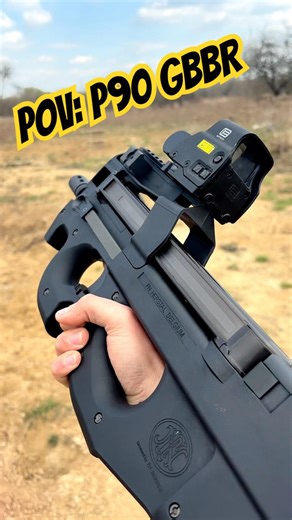 *insert Stargate reference* but tbh this Cybergun P90 GBBR is so much fun!