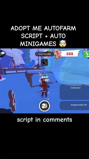 [NEW] Adopt Me Autofarm | Auto Minigames Winter Update🎄 | Kuni Scripts #adoptme #roblox #autofarm