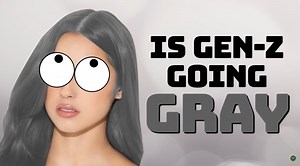 Why Gen Z is going grey in their 20s — the science actually explains it